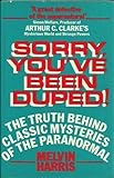 Sorry _ you've been duped