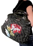 Ed Hardy - ED HARDY Erin Satchel Purse Handbag Bag Flower Olive Green