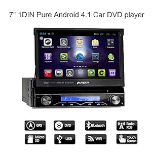 Low priced  Pumpkin Single Din 7