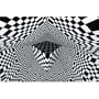 (24x36) Breakaway Cube Optical Illusion Art Poster Print