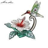 Art Glass Hummingbird Figurine Collection By Lena Liu: Elegant Companions