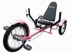 Mobo Triton (Pink) The Ultimate 3 wheeled Cruiser (16")