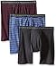 Fruit of the Loom Men's Everyday Active Stripe Solid Boxer Brief(Pack of 3)