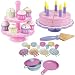 KidKraft Cupcake Stand Set Plus Birthday Cake and 27 Piece Cookware Playset Bundle