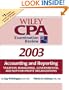 Accounting and Reporting Taxation, Managerial, Governmental, and Not-For-Profit Organizations (Wiley CPA Examination Review 2003)