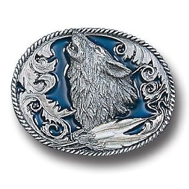 Wolf Accessories: Wolf Belt Buckle