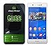 Sony Xperia Z3v Glass Screen Protector, Dmax Armor® Sony Xperia Z3v Screen protector [Tempered Glass] Ballistics Glass, 99% Touch-screen Accurate, Anti-Scratch, Anti-Fingerprint, Bubble Free, Round Edge [0.3mm] Ultra-clear, Maximum Screen Protection from Bumps, Drops, Scrapes, and Marks [1 Pack]- Retail Packaging