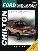 Ford: Ranger/Bronco II 1983-90 Repair Manual (Chilton's Total Car Care Repair Manual)