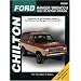 Ford: Ranger/Bronco II 1983-90 Repair Manual (Chilton's Total Car Care Repair Manual)