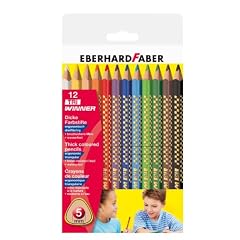 Eberhard Faber 518412 - Farbstift Tri Winner, 12er Etui