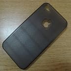 Hard Shell Back Case Cover for Apple iPhone 4G / 4S - Clear Brown