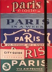 Paris Travel Journal with Transit Maps By Cavallini