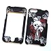 Apple iPod Touch 2nd & 3rd Generation Rubberized Snap-On Hard Case "Cross 'N Skulls" Design