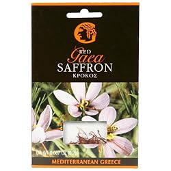 Gaea Red Saffron, 0.007-Ounce Packets (Pack of 12)