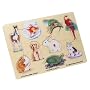 Wooden Pets 9-piece Peg Puzzle