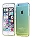 iPhone 6s Case,CLONG iPhone 6 6s Cover Colorful Clear Shell Slim Case Translucent Impact Resistant Flexible TPU Soft Bumper Case Protective Shell for Apple iPhone 6/6S 4.7 inch(Blue&Yellow)
