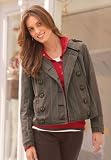 Plaid Peacoat