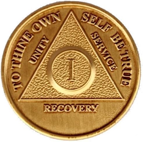 6 YEAR Bronze MEDT - AA Recovery Medallion / Coin - Anniversary or Birthday by MEDT