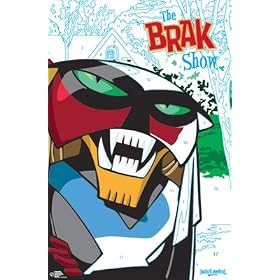 Brak Show Paint By Number Space Ghost Adult Swim Art Poster Print - 24" X 36"