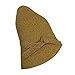 Packable Summer Cloche Natural Straw Sun Hat, 3.5