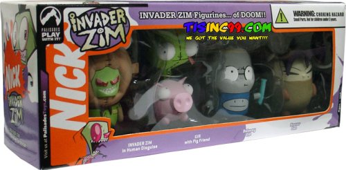 Invader Zim Mini Figurines Set of Doom (4 Figures)-image