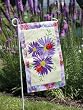 Flower Garden Silk Reflections Garden Size Flag