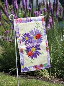 Flower Garden Silk Reflections Garden Size Flag