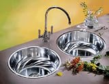 Franke Triflow Series TFC360 Corithian Triple Lever Gooseneck Faucet with Built-In Filtration System: Windsor Bronze