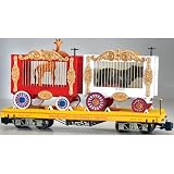 G RTR Circus Flatw /Giraffe&Hippo Wagon, Bachmann