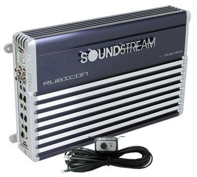 RUB1.1000D - Soundstream Monoblock 1000 Watt RMS Rubicon Series Subwoofer Amplifier