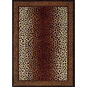 7' 8 x 10' 10 Glorious Gold Leopard Safari Rug