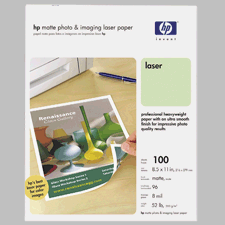 HP Q6545A Laser Glossy Photo Paper for Color LaserJet printers