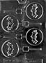 BAT ON MOON LOLLY Halloween Candy Mold Chocolate