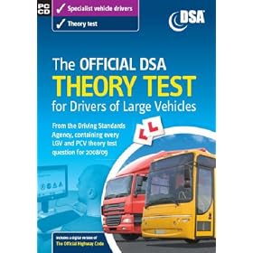 The Official DSA Theory Test for Large Vehicles (valid until 2011) (PC CD)