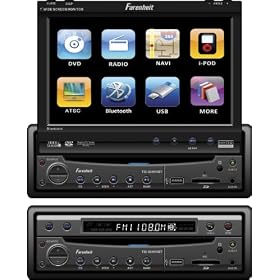 Buy Fahrenheit TID-894NRBT In Dash Source Unit DVD Player Single DIN with 7 - Inch... by Farenheit now!