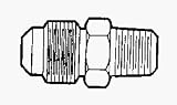 ANDERSON FITTINGS ABU1-6C        ANDERSON FLARE MALE CONNECTOR (PACK OF 10)