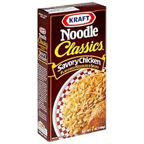 Kraft Noodle with Savory Chicken, 7-Ounce Boxes (Pack of 12)