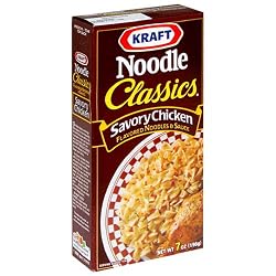 Kraft Noodle with Savory Chicken,  7-Ounce Boxes (Pack of 12)