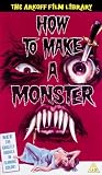 Arkoff - How to Make a Monster [VHS] VHS