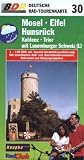 Deutsche Radtourenkarte, Bl.30, Mosel, Eifel, Hunsr�ck, Koblenz, Trier