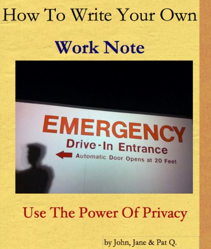 How To Write Your Own Work Note