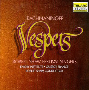 CD-Charts  Music : Sergei Rachmaninoff: Vespers (Mass for Unaccompanied Chorus)