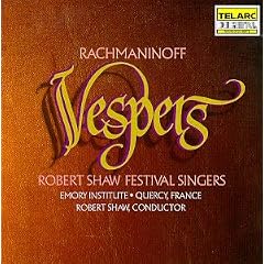 Sergei Rachmaninoff: Vespers (Mass for Unaccompanied Chorus)