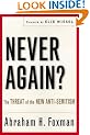 Never Again?: The Threat of the New Anti-Semitism