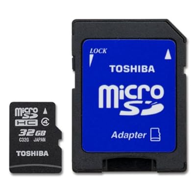 Toshiba 32 GB microSD High Capacity (microSDHC) - 1 Card/1 Pack PFM032U-1DAK
