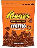 Reese's Minis Peanut Butter Cups, 8-Ounce Pouches (Pack of 4)