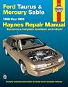 Ford Taurus &amp; Mercury Sable, 1986 thru 1995 (Haynes Automotive Repair Manual)
