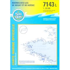 Carte marine : Abords de Houat et Hoedic