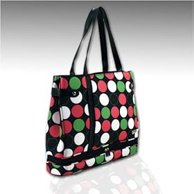 15.4 MULTI POLKA DOT LAPTOP HANDBAG NOTEBOOK CASE TOTE BAG