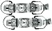 Snowjam Extreme II Skiboard Snowblade Aluminum Bindings